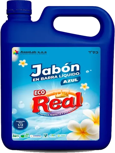 Garrafa de medio galón de Jabón Líquido Eco Real